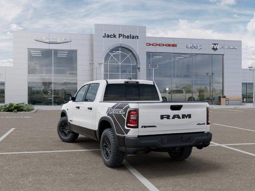 Bright White Clearcoat 2027 RAM 1500 Rebel