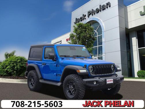 Hydro Blue Pearlcoat 2026 Jeep Wrangler Willys