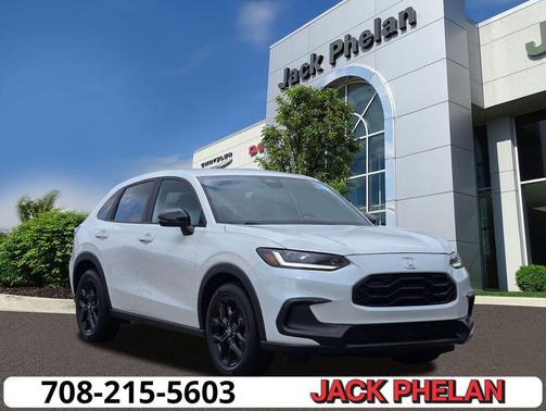 Platinum White Pearl 2023 Honda HR-V AWD Sport