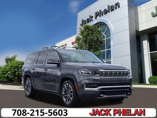Diamond Black Crystal Pearlcoat 2022 Jeep Grand Wagoneer Series III 4x4
