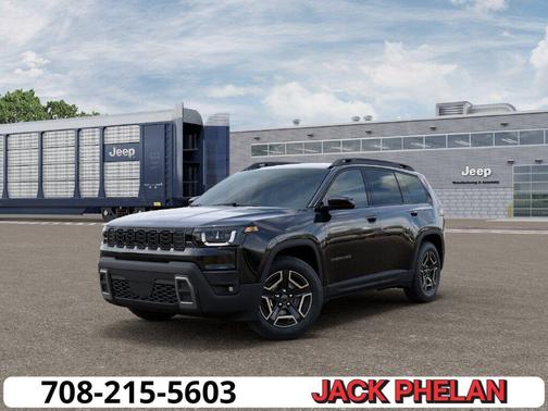 Diamond Black Crystal Pearlcoat 2026 Jeep Cherokee Laredo 4x4