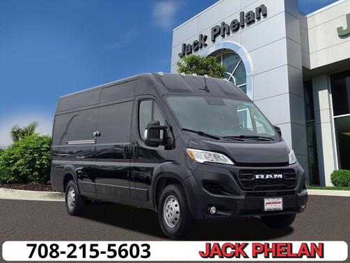 Black Clearcoat 2023 RAM ProMaster 3500 High Roof