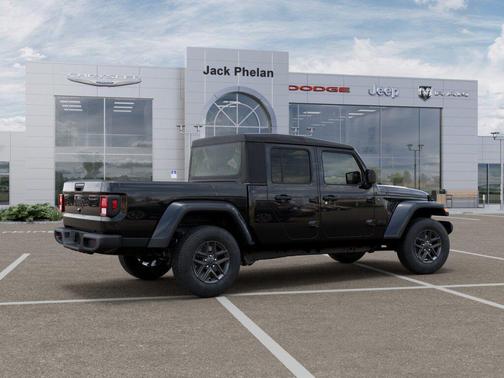 Black Clearcoat 2026 Jeep Gladiator Sport S