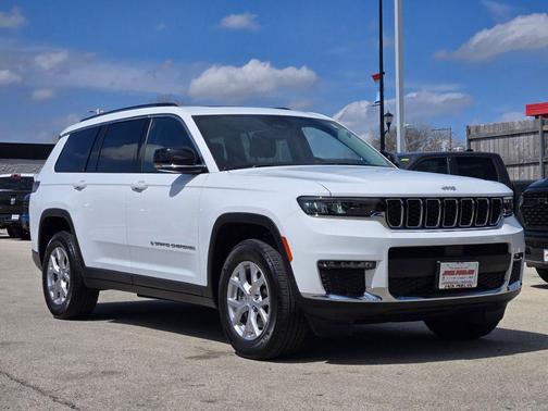 Bright White Clearcoat 2023 Jeep Grand Cherokee L Limited