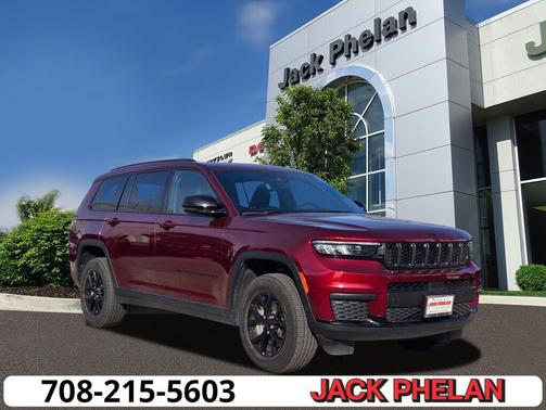 Velvet Red Pearlcoat 2024 Jeep Grand Cherokee L Altitude