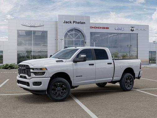 Bright White Clearcoat 2026 RAM 2500 Big Horn Crew Cab 4x4 6'4' Box