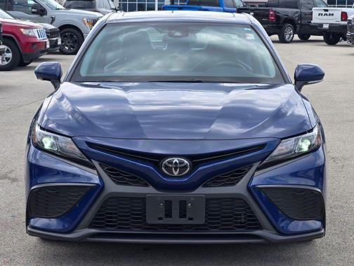 Blue 2023 Toyota Camry SE