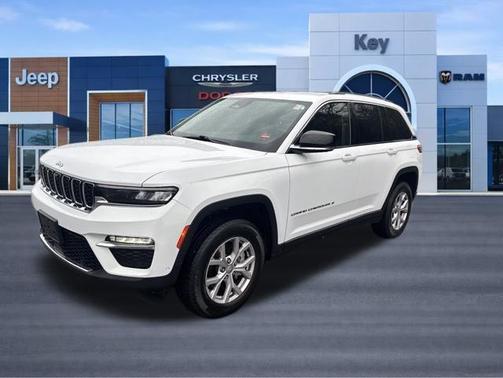 Bright White Clearcoat 2022 Jeep Grand Cherokee Limited
