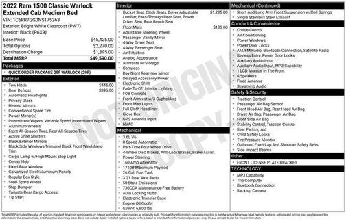 2022 RAM 1500 Classic SLT