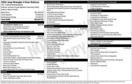 2025 Jeep Wrangler Rubicon
