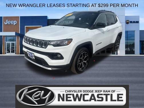 Bright White Clearcoat 2025 Jeep Compass Limited