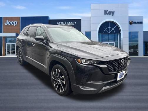 Jet Black Mica 2025 Mazda CX-50 Hybrid PREMIUM PLUS PACKAGE