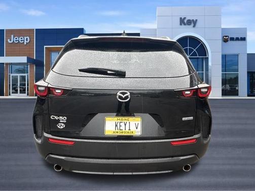Jet Black Mica 2025 Mazda CX-50 Hybrid PREMIUM PLUS PACKAGE