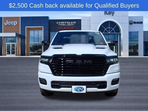 Bright White Clearcoat 2027 RAM 1500 Laramie