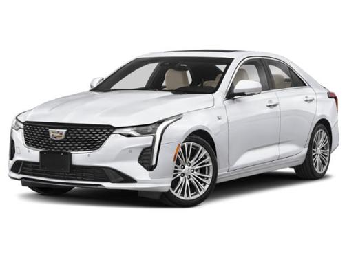 Crystal White Tricoat 2024 Cadillac CT4 Luxury