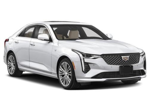 Crystal White Tricoat 2024 Cadillac CT4 Luxury