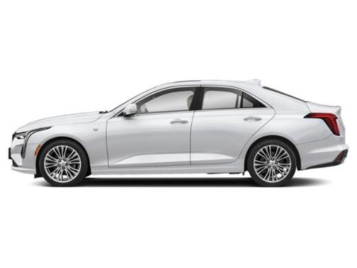 Crystal White Tricoat 2024 Cadillac CT4 Luxury