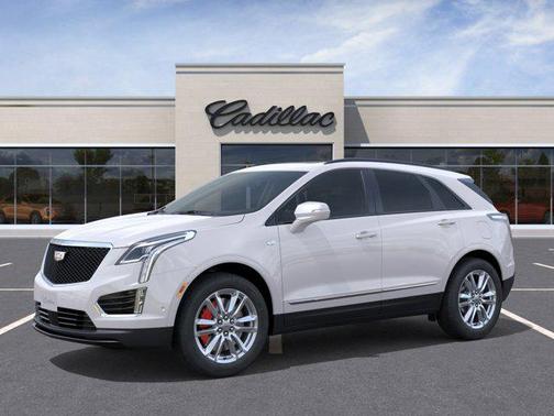 Crystal White Tricoat 2026 Cadillac XT5 Sport
