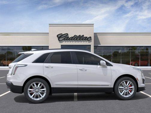 Crystal White Tricoat 2026 Cadillac XT5 Sport