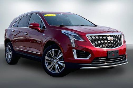 Radiant Red Tintcoat 2024 Cadillac XT5 Premium Luxury