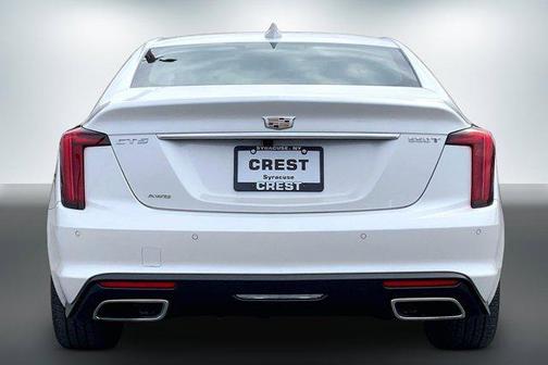 Crystal White Tricoat 2022 Cadillac CT5 Premium Luxury