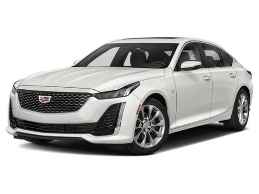 Crystal White Tricoat 2022 Cadillac CT5 Premium Luxury