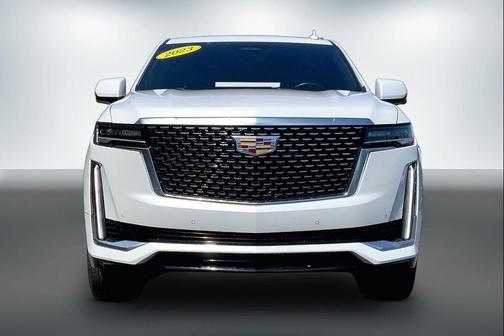 Crystal White Tricoat 2023 Cadillac Escalade ESV Premium Luxury