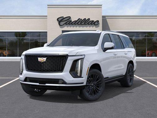 Vibrant White Tricoat 2026 Cadillac Escalade Sport Platinum