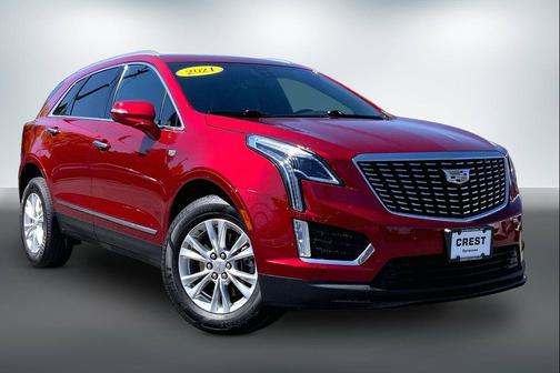 Infrared Tintcoat 2021 Cadillac XT5 Luxury