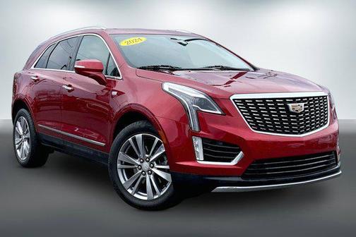 Radiant Red Tintcoat 2024 Cadillac XT5 Premium Luxury