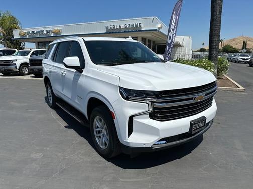 Summit White 2023 Chevrolet Tahoe LT