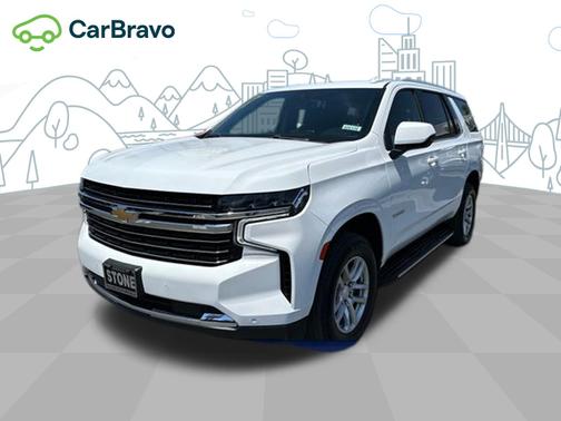 Summit White 2023 Chevrolet Tahoe LT