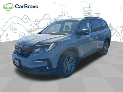 Sonic Gray Pearl 2022 Honda Pilot 2WD Sport