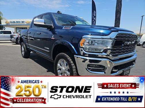 Patriot Blue Pearlcoat 2019 RAM 2500 Limited Crew Cab 4x4 6'4 Box