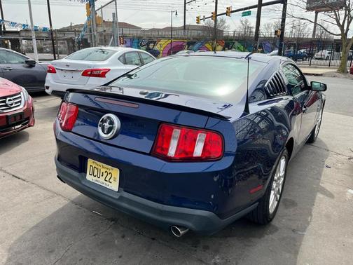 Blue 2012 Ford Mustang V6