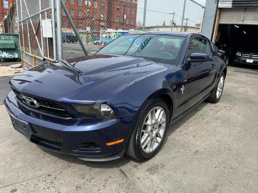 Blue 2012 Ford Mustang V6