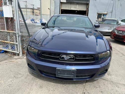 Blue 2012 Ford Mustang V6