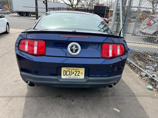 Blue 2012 Ford Mustang V6
