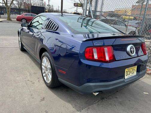 Blue 2012 Ford Mustang V6