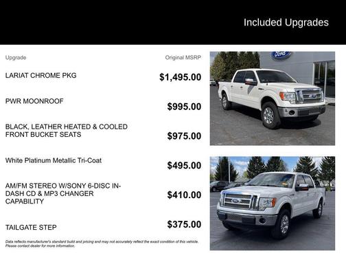 2012 Ford F-150 Lariat