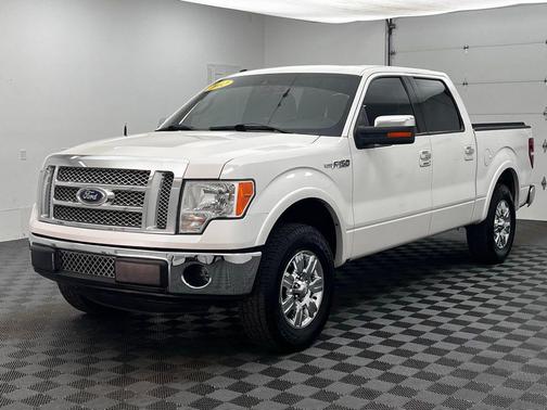 White Platinum Metallic Tri-Coat 2012 Ford F-150 Lariat