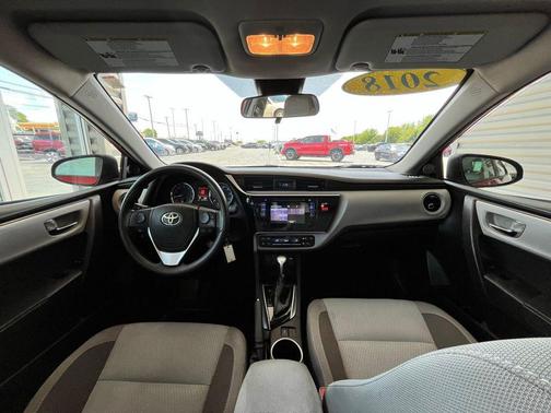 Barcelona Red Metallic 2018 Toyota Corolla LE
