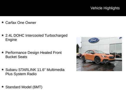 2023 Subaru WRX Premium