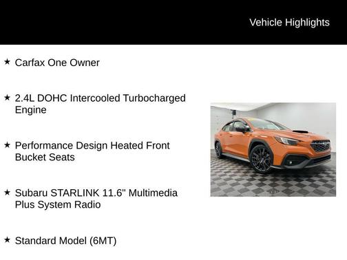 2023 Subaru WRX Premium