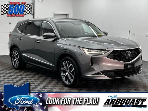 Liquid Carbon Metallic 2023 Acura MDX Technology Package