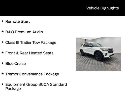 2026 Ford Explorer Tremor