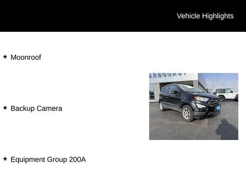 2018 Ford EcoSport SE