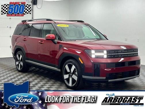 Ultimate Red 2024 Hyundai SANTA FE Limited
