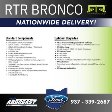 Shadow Black 2025 Ford Bronco Big Bend