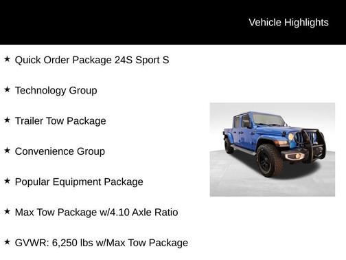 2021 Jeep Gladiator Sport S